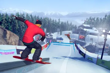 Shaun White Snowboarding World Stage screen shot game playing